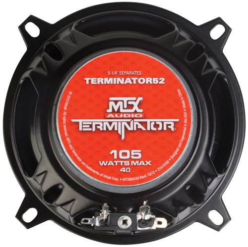 TERMINATOR52 Component Car Speaker Rear