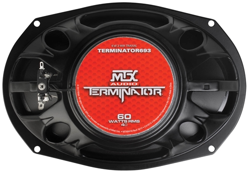 TERMINATOR693 Coaxial Car Speaker Rear