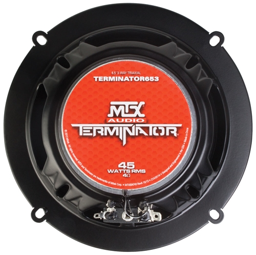 TERMINATOR653 Coaxial Car Speaker Rear