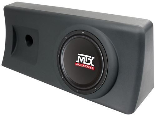 Picture of S1010AC-TN Amplified 10 inch 200W RMS Enclosure Fits 12" x 32" x 8" Mounting Space