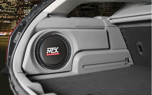 Picture of Dodge Magnum Amplified 10 inch 200W RMS Vehicle Specific Custom Subwoofer Enclosure 