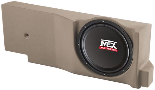 Picture of Ford F-150 Crew/Extended Cab Amplified 12 inch 200W RMS Vehicle Specific Custom Subwoofer Enclosure 