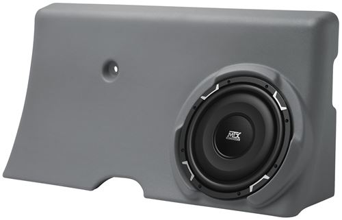 Picture of Ford F-250/F-350 Super Crew Loaded 10 inch 300W RMS 4 Ohm Vehicle Specific Custom Subwoofer Enclosure 