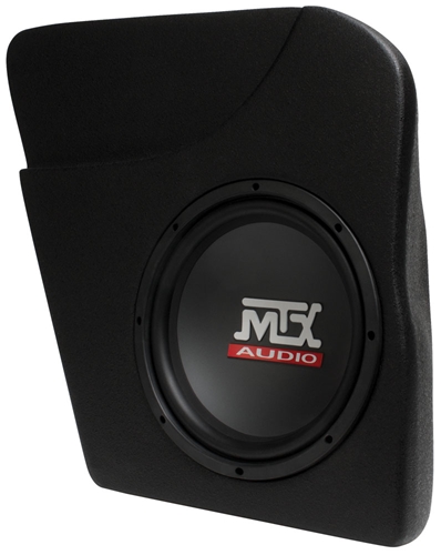 Picture of Honda Civic Amplified 10 inch 200W RMS Vehicle Specific Custom Subwoofer Enclosure 