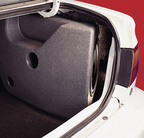 Picture of Honda Civic Unloaded 10 inch Vehicle Specific Custom Subwoofer Enclosure 
