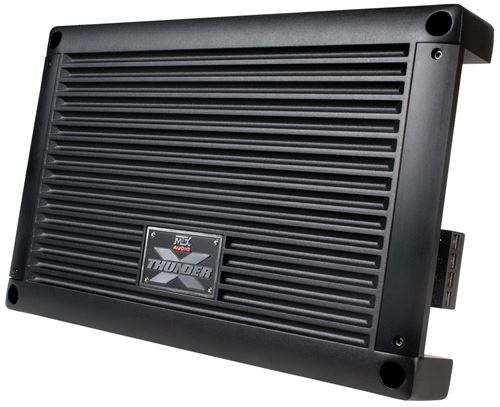 XTHUNDER125.4 4-Channel Car Audio Full Range Amplifier Front Angle