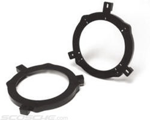 Picture of 1995-up Neon Speaker Adapter with 1/2'' spacer included  - 5.25/6.5 inch ABS (pair)