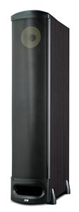 TFE100-B Black Home Theater Cabinet Speaker with Grille
