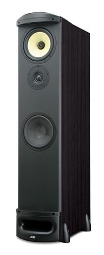 TFE100-B Black Home Theater Cabinet Speaker without Grille