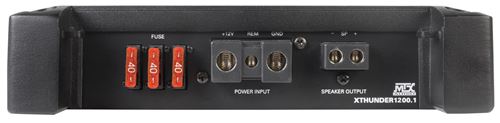 XTHUNDER1200.1 Mono Block Car Audio Amplifier Controls