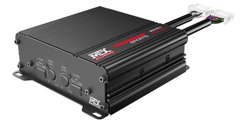MUD100.4 All-Weather 4-Channel Amplifier Controls