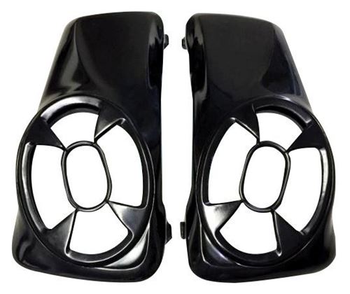 Picture of Dirty Bird Concepts Saddlebag Lids for Harley Davidson Motorcycles 1998-2013