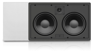 Picture of LCRM62 Dual 6.5 inch 2-Way 65W RMS 8 Ohm In-Wall LCR Speaker