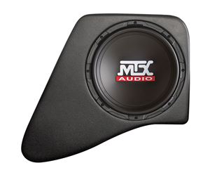 Picture of Jeep Wrangler JK 4-Door Amplified 10 inch 200W RMS Vehicle Specific Custom Subwoofer Enclosure 