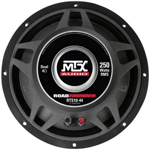 Picture of RoadThunder RTS10-44 10 inch 250W RMS Dual 4 Ohm Subwoofer