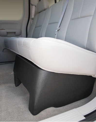 Picture of Chevrolet Silverado Extended Cab Amplified 10 inch 200W RMS Vehicle Specific Custom Subwoofer Enclosure 