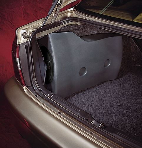 Picture of Fits Honda Accord 1994-1997 Amplified 10 inch 200W RMS Vehicle Specific Custom Subwoofer Enclosure 