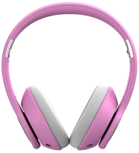 Picture of StreetAudio iX1 PINK On Ear Headphones - Pink/White