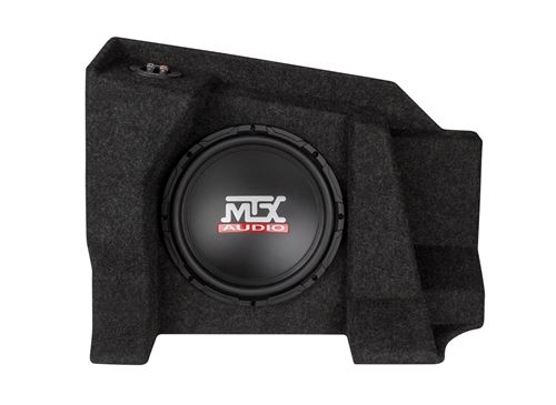 Picture of Chevrolet Silverado / GMC Sierra Extended Cab Amplified 10 inch 250W RMS Subwoofer Enclosure 