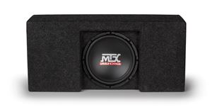 Picture of Ford F-150 Super Crew Cab Amplified 10 inch 250W RMS Vehicle Specific Custom Subwoofer Enclosure 