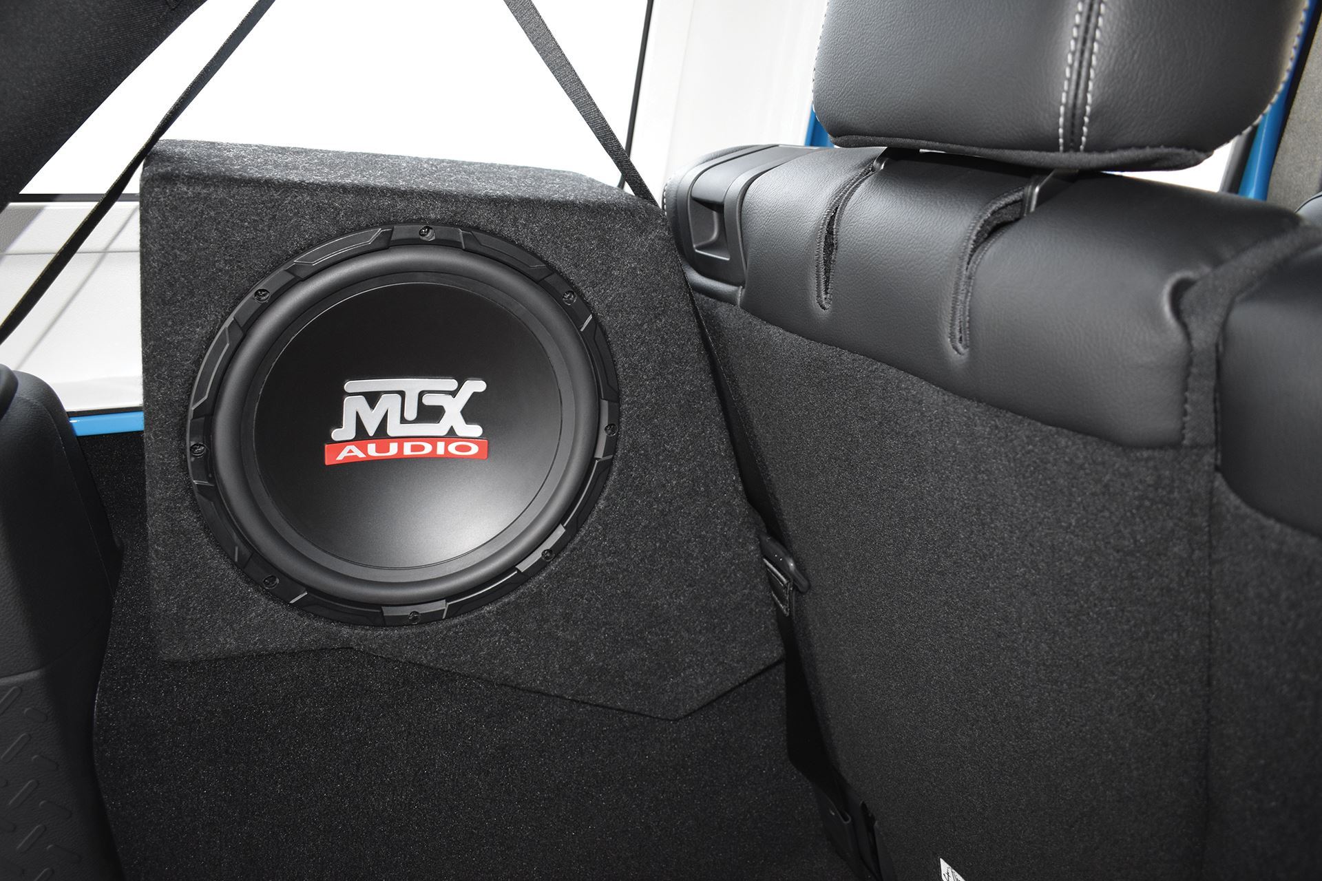 Jeep Wrangler JK 2007-2016 ThunderForm Custom Subwoofer Enclosure | MTX  Audio - Serious About Sound®