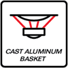 Cast Aluminum Basket