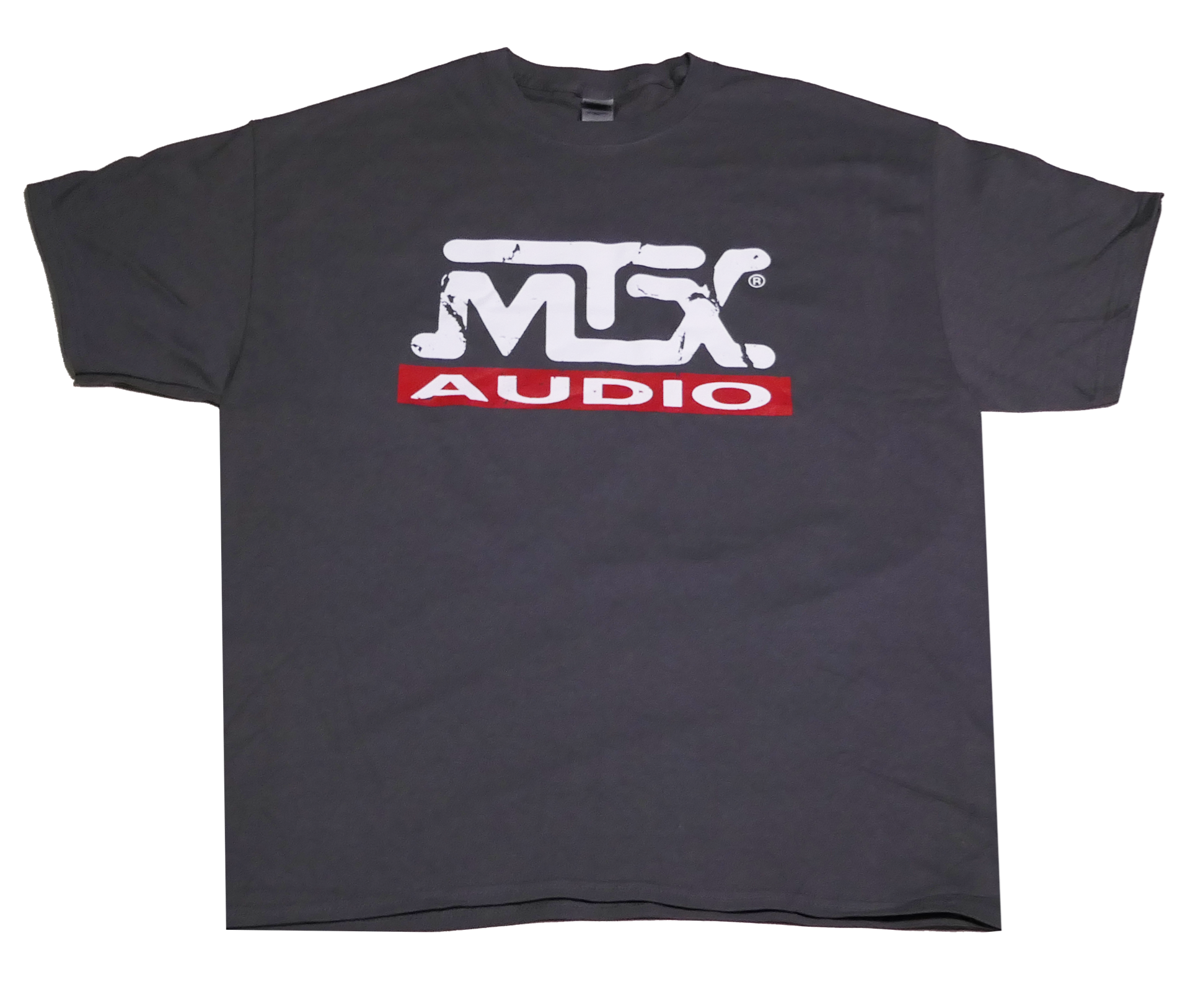 Hula hop Alternativ humane MTX Distressed Logo T-Shirt | MTX Audio - Serious About Sound®