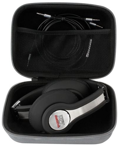 MTX iX1 BLACK On Ear Headphones in Case