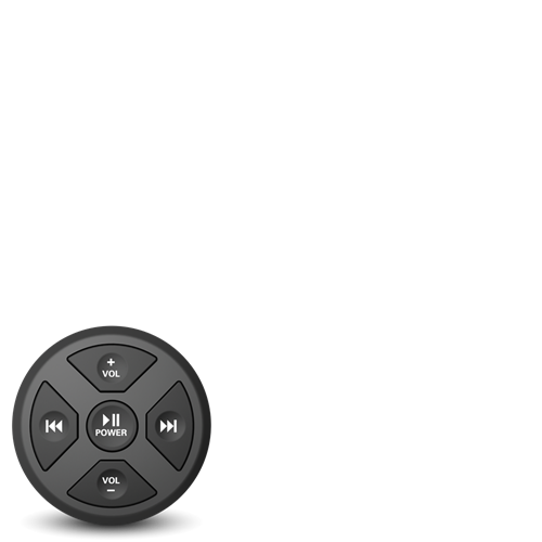 Picture of Universal Bluetooth Receiver and Remote Control