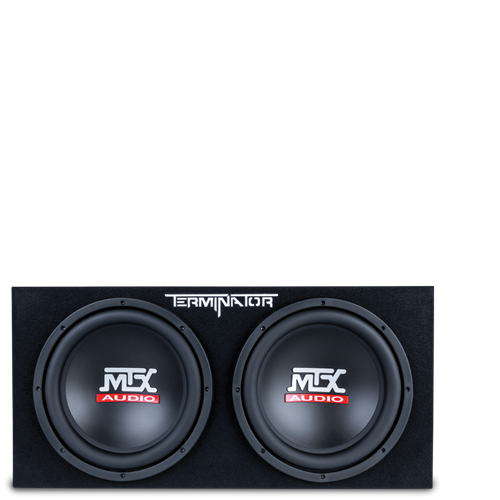 Picture of Dual 12" 400-Watt RMS Sealed Subwoofer Enclosure