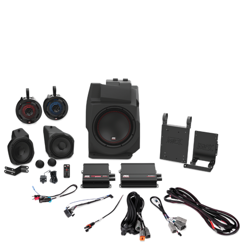 Picture of 5-Speaker Audio System for Polaris RZR Pro XP Vehicles w/RideCommand