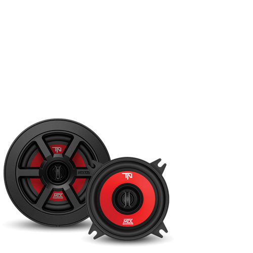 Picture of 4" 2-Way 30-Watt RMS 4Ω Coaxial Speakers
