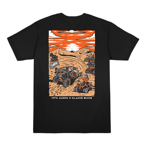 Picture of MTX and Glamis Bums T-Shirt Design 1