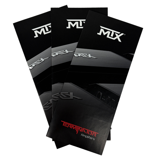 Picture of TERMINATOR Amplifier Tri-Fold Brochure