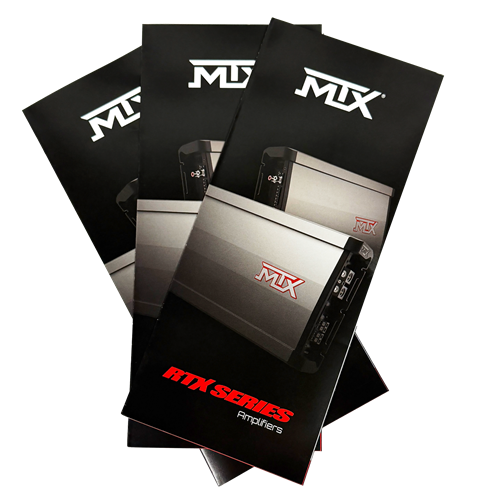 Picture of RTX Amplifier Tri-Fold Brochure