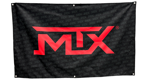 Picture of MTX Logo Vinyl Banner - Red