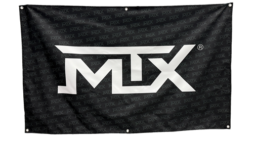 Picture of MTX Logo Vinyl Banner - White