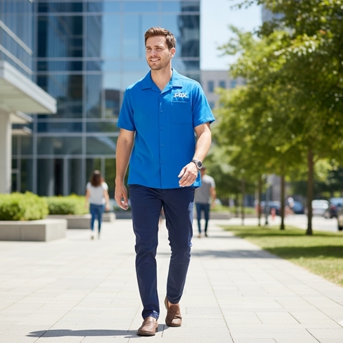 Picture of Short Sleeve Button-Down