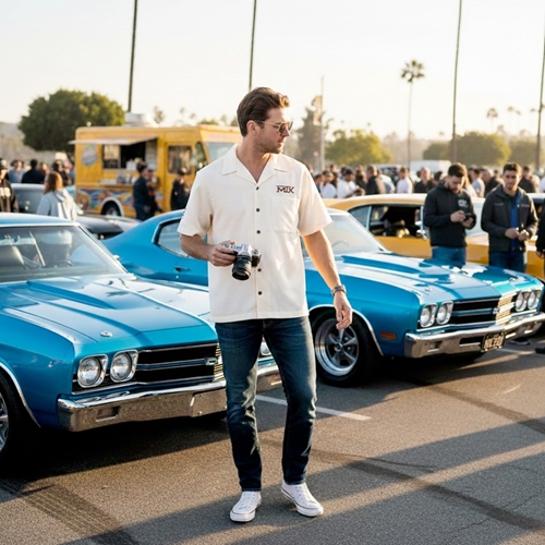 Picture of Camp Short Sleeve Button Down